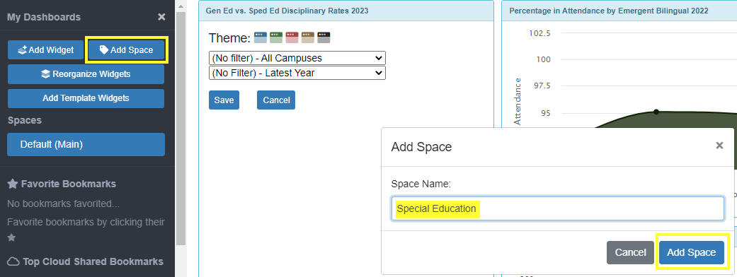 Add Space – OnDataSuite – Knowledgebase