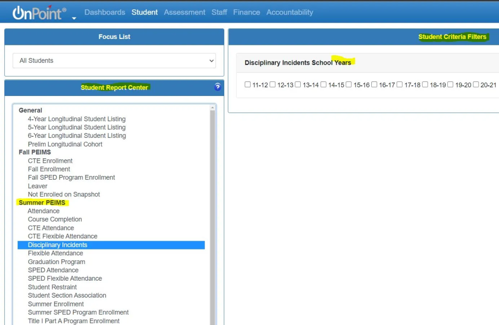 Creating Ad-Hoc Reports – OnDataSuite – Knowledgebase